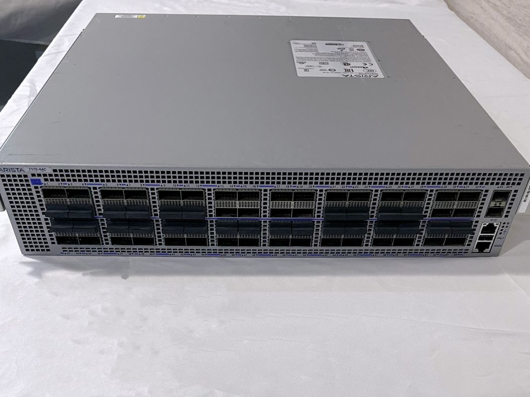 DCS-7170-64C Arista Products 64 Port QSFP 2 Port SFP Switch VLAN Support