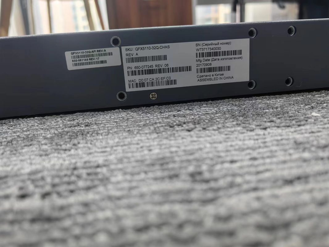 Stackable LACP Juniper QFX5110-32Q Services Gateway Full Duplex Half Duplex